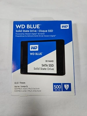 Western Digital 500GB Internal 2.5-in Solid State Drive 560MB/s (WDS500G2B0A)