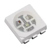 25 x Red 5050 SMD PLCC-6 LED Water Clear 500mcd
