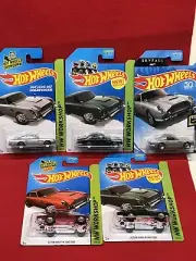 Hot Wheels Lot Of 5 Aston Martin 1963 DB5/ 2 James Bond