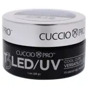 T3 Cool Cure Versatility Gel - Smurf Glitter by Cuccio Pro for Women - 1 oz N...