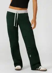 [Lorna Jane] Flashdance Work Pants in Green, Size - XL XL Dark Green