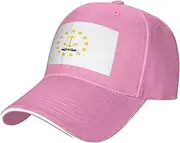 SSIULUS Rhode Island State Flag Casquette Cap Hats,Trucker,Baseball Cap with Snapback,Perfect for Summer,Golf
