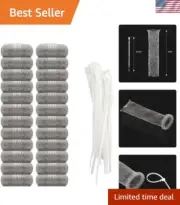 Effective Drain Clog Prevention - 24 Stainless Steel Lint Snare Traps Bundle