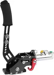 315mm Universal Hand Brake Aluminum Hydraulic Drift E Brake Racing Parking Handbrake Lever Gear Long Section(Black)