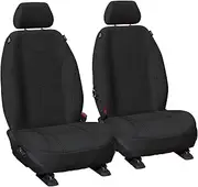 Front Tailor Made Black Neoprene Bucket Car Seat Covers for Triton MN 12/2012~on