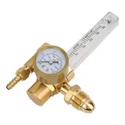 All Brass Argon Pressure Reducer Regulator Gas Flowmeter G5/8 Male Thread with