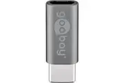 Goobay USB-C male to USB 2.0 Micro Female (Type B) Adapter -Grey