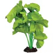 Aqua One Silk Plant Tiger Lotus Green Medium Decoration Fish Tank Aquarium 24262