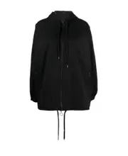 Alpine drawstring-hood jacket 1,2 Black