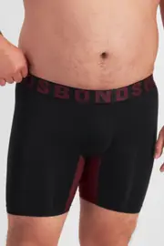 [Bonds] Bonds Men's Chafe Off Trunk in Chilli Chocolate Size: XL, Moisture-Wicking XL Chilli Chocolate