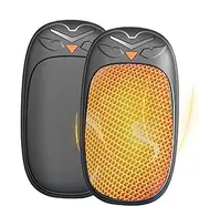 Electric Hand Warmers Rechargeable, 2 in 1 Heated Hand Warmers, Double-Sided Rechargeable Heater with 3 Heat Settings, 3600mah Pocket Heated Accessories for Hunting Camping Golf