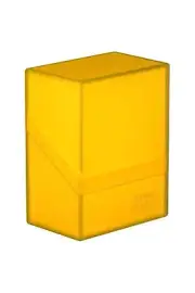 Ultimate Guard Boulder™ Deck Case 60+ Standard Size Amber