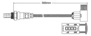 Pre-Cat right oxygen sensor for Porsche Boxster 986 M96.23 6-Cyl 2.7 9/02-10/04