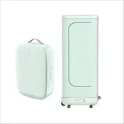 Household Dryers, Portable Quick Dryers, Small Folding Clothes Dryers, Large Capacity with Overheating Protection with Bottom Wheels, Easy to Store