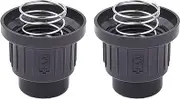 2PCS AA Battery Igniter Caps, Battery Push Button Igniter Caps, Battery Igniter Caps, Replacement Switch Caps, Gas Grill Spark Generator Caps for Propane Gas Fire Pit Electronic