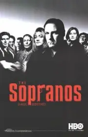 SOPRANOS ~ 2ND SEASON CAST ~ 22x34 TV POSTER ~ James Gandolfini HBO 2 Edie Falco