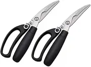 OZSTOCK 23.5CM Heavy Duty Stainless Steel Poultry Shears – Professional Kitchen Scissors for Meat, Chicken, and Food Prep (2)