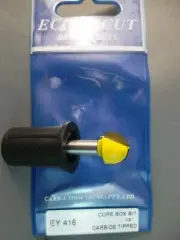 Router Bits - 12.7mm CORE BOX Bit ECONOCUT from CARB-I-TOOL