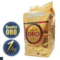 在飛比找ETMall東森購物網優惠-LAVAZZA QUALITA ORO 咖啡豆 1000g