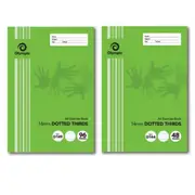 Olympic A4 Dotted Thirds Exercise Book 20pk (Green) - 96page