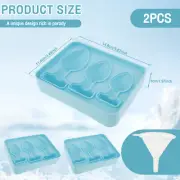 2Pcs Prank Ice Cube Tray Silicone Ice Cube Mold Creative Ice Maker Mold xiliL