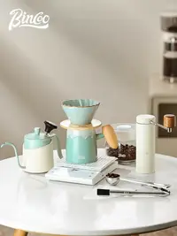 在飛比找樂天市場購物網優惠-陶瓷手沖咖啡壺套裝過濾分享壺咖啡器具全套家用手磨咖啡機