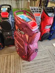Sun Mountain Diva Golf Bag Cart Coral Rose Peak 2024