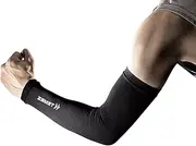 [Zamst] Volleyball Nishida Favorite Brand Compression Arm Cover, Sleeve, Warmer, Supporter for Men's, Women's - Black, White, Navy - for Volleyball, Baseball, Basketball, Tennis, Golf