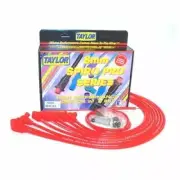 Taylor 76228 Spark Plug Wires Spiro-Pro Race-Fit 8mm Red 90 Degree Boots