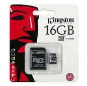16GB Kingston Micro SD SDHC TF Flash C4 Memory Card for iPhone/Samsung/Android