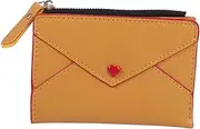[WESIEVYA] Love Card Bag Small Change Wallet Multiple Separate Card Slots Lightweight