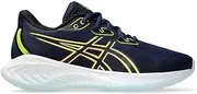 [ASICS] Boy's Gel-Cumulus 26 Gs Sneaker, Blue Expanse Bright Sunstone, 1.5 UK