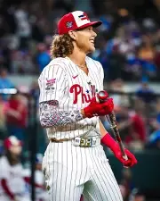 Alec Bohm 2024 MLB All-Star Game Philadelphia Phillies 8x10 MLB Baseball Photo