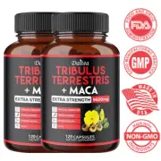 Testosterone Booster Capsules - Boost Energy and Endurance, Strengthen Immunity