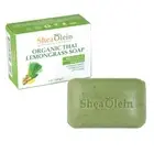 Organic Thai Lemongrass Shea Olein Natural Soap 5 oz Bar With Tea Tree & Ginger