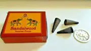 Sandalwood Incense Cone 12 Packs / 120 Cones Kamini Aromatics Free Post AU
