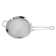 Large Mesh Strainer 316 Stainless Steel Colander Sieve Sifter With Sturdy A