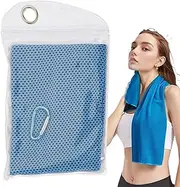 Sweat Towels for Gym | Sweat-Wicking Running Towel - Quick-Dry Absorbent Soft Washcloth for Travel Hiking Backpacking Pilates Athletics Bath Tennis Swimming