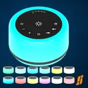 Soother Sleep Sound Machine Night Light White Noise Machine with 30 Soothing