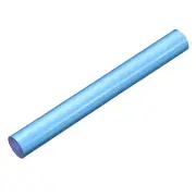 1Pcs Acrylic Clay Roller, 7.3 Inch Polymer Clay Tools, Blue
