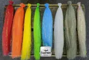 8 Colors Synthetic Streamer Hair Fly Tying