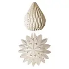Origami Lampshade Paper Lantern Shade Modern Decorative Foldable Light Fixture