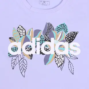 ADIDAS 女 W FARM G T 流行 休閒圓領T(短)-GS4165 廠商直送