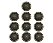 10Pcs Cupboard Door Handles Retro Door Knobs Practical Wardrobe Handles