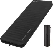 Premium 3D Sides Self-Inflating Camping Sleeping Pad for Double Single Thick Cam