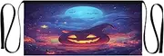 [Joitme] Halloween Pumpkins Night Apron Waitress, Bartender Apron for Women, Bartender Aprons, Halloween Pumpkins Night-1