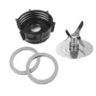 For Oster Blender Replacement Parts Blender Ice Blade with Jar Base Cap and T...