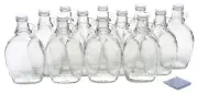 North Mountain Supply - FSJ-12-SB 12 Ounce Glass Maple Syrup Bottles with Loo...