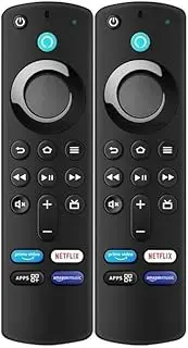 [2 Pack] Voice Remote Control Compatible for Amazon Alexa 3rd Gen, for TV Stick (3rd Gen, 2nd Gen, 4K,4K Max,4K Bundle,Lite) L5B83G Voice Remote