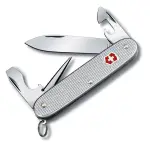 【VICTORINOX 瑞士維氏】瑞士刀PIONEER ALOX 93MM 8用刀-銀(0.8201.26)